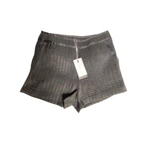 Endless Rose Textured Black Shorts NWT Women’s Size L